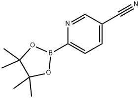 5-氰基吡啶-3-硼酸嚬哪醇酯 结构式