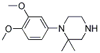 1-(3,4-DIMETHOXYPHENYL)-2,2-DIMETHYLPIPERAZINE 结构式