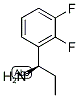 (R)-1-(2,3-DIFLUOROPHENYL)PROPAN-1-AMINE 结构式