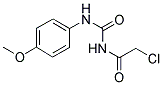 2-CHLORO-N-[[(4-METHOXYPHENYL)AMINO]CARBONYL]ACETAMIDE 结构式