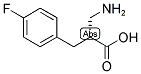 (R)-2-AMINOMETHYL-3-(4-FLUORO-PHENYL)-PROPIONIC ACID 结构式