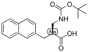 (S)-2-(TERT-BUTOXYCARBONYLAMINO-METHYL)-3-NAPHTHALEN-2-YL-PROPIONIC ACID 结构式