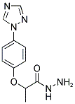 2-(4-[1,2,4]TRIAZOL-1-YL-PHENOXY)-PROPIONIC ACID HYDRAZIDE 结构式