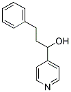 3-苯基-1-(吡啶-4-基)丙-1-醇 结构式