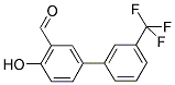 4-Hydroxy-3'-(trifluoromethyl)[1,1'-biphenyl]-3- carbaldehyde 结构式