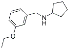 N-(3-ETHOXYBENZYL)CYCLOPENTANAMINE 结构式