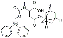 FMOC-L-MEASP(ADA)-OH 结构式