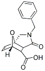 2-BENZYL-1-OXO-1,2,3,6,7,7A-HEXAHYDRO-3A,6-EPOXYISOINDOLE-7-CARBOXYLIC ACID 结构式