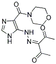 PENTANE-2,3,4-TRIONE 3-{[4-(MORPHOLIN-4-YLCARBONYL)-1H-IMIDAZOL-5-YL]HYDRAZONE} 结构式