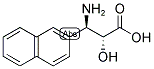 3-(R)-AMINO-2-(R)-HYDROXY-3-NAPHTHALEN-2-YL-PROPIONIC ACID 结构式