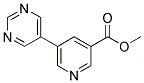 METHYL 5-(5-PYRIMIDINYL)NICOTINATE 结构式