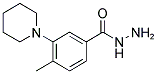 4-METHYL-3-PIPERIDIN-1-YL-BENZOIC ACID HYDRAZIDE 结构式