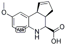 (3AR,4S,9BS)-8-METHOXY-3A,4,5,9B-TETRAHYDRO-3H-CYCLOPENTA[C]QUINOLINE-4-CARBOXYLIC ACID 结构式