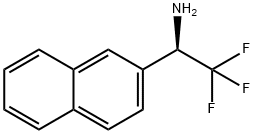 (1R)-2,2,2-TRIFLUORO-1-(2-NAPHTHYL)ETHYLAMINE 结构式