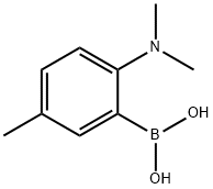 2-(DIMETHYLAMINO)-5-METHYLPHENYLBORONIC ACID 结构式