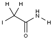 IODOACETAMIDE-D4 结构式