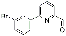 6-(3-BROMOPHENYL)PYRIDINE-2-CARBALDEHYDE 结构式