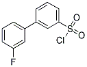 3'-FLUORO-BIPHENYL-3-SULFONYL CHLORIDE 结构式