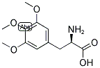 (R)-2-AMINO-3-(3,4,5-TRIMETHOXY-PHENYL)-PROPIONIC ACID 结构式