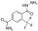 4-(HYDRAZINOCARBONYL)-3-(TRIFLUOROMETHYL)BENZAMIDE 结构式