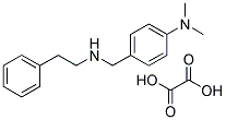 DIMETHYL-[4-(PHENETHYLAMINO-METHYL)-PHENYL]-AMINEOXALATE 结构式