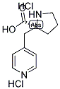 (S)-alpha-(4-Pyridinylmethyl)-proline 2HCl 结构式