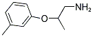 2-M-TOLYLOXY-PROPYLAMINE 结构式