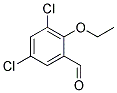 3,5-DICHLORO-2-ETHOXYBENZALDEHYDE 结构式