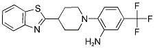 2-(4-BENZOTHIAZOL-2-YL-PIPERIDIN-1-YL)-5-TRIFLUOROMETHYL-PHENYLAMINE 结构式
