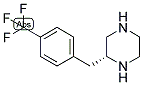 (R)-2-(4-TRIFLUOROMETHYL-BENZYL)-PIPERAZINE 结构式