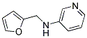 N-(2-FURYLMETHYL)PYRIDIN-3-AMINE 结构式