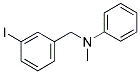 N-(3-IODOBENZYL)-N-METHYL-N-PHENYLAMINE 结构式