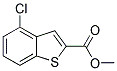 4-CHLORO-BENZO[B]THIOPHENE-2-CARBOXYLIC ACID METHYL ESTER 结构式
