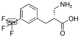 (R)-2-AMINOMETHYL-3-(3-TRIFLUOROMETHYL-PHENYL)-PROPIONIC ACID 结构式