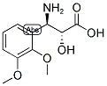 3-(R)-AMINO-2-(R)-HYDROXY-3-(2,3-DIMETHOXY-PHENYL)-PROPIONIC ACID 结构式