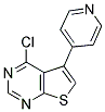 4-CHLORO-5-(4-PYRIDYL)THIENO[2,3-D]PYRIMIDINE 结构式