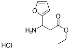 3-AMINO-3-FURAN-2-YL-PROPIONIC ACID ETHYL ESTER HYDROCHLORIDE 结构式