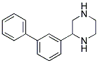 2-BIPHENYL-3-YL-PIPERAZINE 结构式