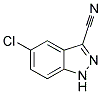 5-CHLORO-1H-INDAZOLE-3-CARBONITRILE 结构式