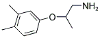 2-(3,4-DIMETHYL-PHENOXY)-PROPYLAMINE 结构式