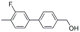 (3'-FLUORO-4'-METHYLBIPHENYL-4-YL)-METHANOL 结构式