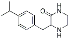 3-(4-ISOPROPYL-BENZYL)-PIPERAZIN-2-ONE 结构式