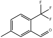 5-甲基-2-三氟甲基苯甲醛 结构式