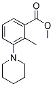 2-METHYL-3-PIPERIDIN-1-YL-BENZOIC ACID METHYL ESTER 结构式