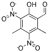 2-HYDROXY-4,6-DIMETHYL-3,5-DINITRO-BENZALDEHYDE 结构式