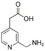 2-Aminomethyl-4-pyridine acetic acid 结构式