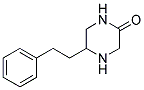 5-PHENETHYL-PIPERAZIN-2-ONE 结构式