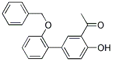 1-[2'-(Benzyloxy)-4-hydroxy[1,1'-biphenyl]-3-yl]ethanone 结构式