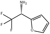 (1R)-2,2,2-TRIFLUORO-1-(2-FURYL)ETHYLAMINE 结构式