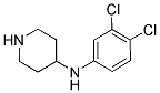 N-(3,4-二氯苯基)哌啶-4-胺 结构式